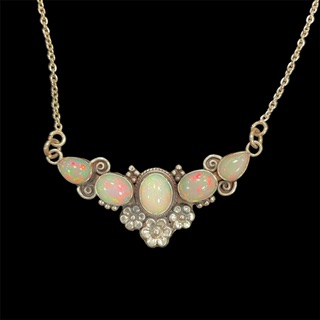 Philippe Opal Statement Necklace