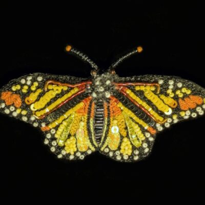 Trovelore Meandering Monarch Embellished Pin