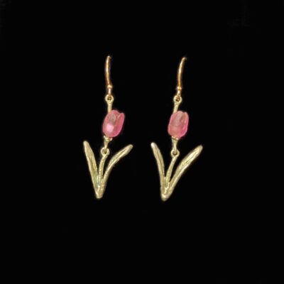 Michael Michaud Tulip Earrings (pink)