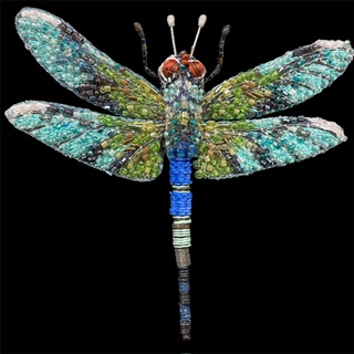 Trovelore Blue Emperor Dragonfly Embellished Pin