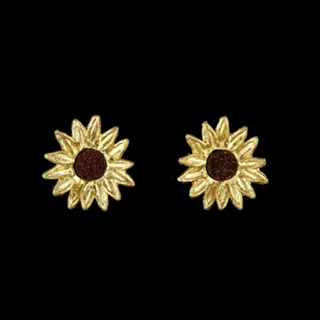 Michael Michaud Sunflower Earrings