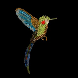 Trovelore Tropical Hummingbird Embellished Pin